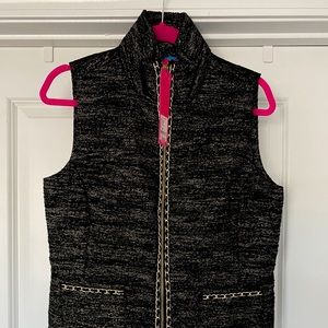 🖤SOLD🖤 Lilly Pulitzer Noella Puffer Vest in Onyx Resort Boucle, (Size Small)